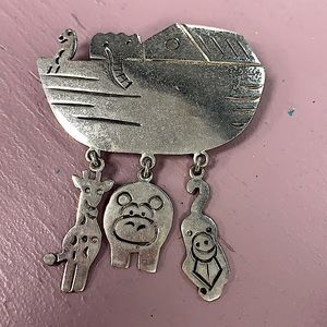 Noah’s Ark 925 Pin/Brooch 🙂